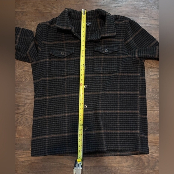 Express Wool Blend Shirt Jacket - Picture 5 of 6